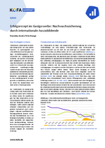 Gastgewerbe: Nachwuchssicherung durch internationale Auszubildende KOFA Kompakt 08/25