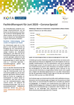 Fachkräftereport für Juni 2020 KOFA Kompakt 5/2020