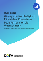 Ökologische Nachhaltigkeit KOFA-Studie 2/2023