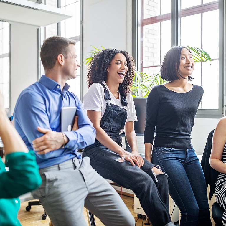 Diversity Management - verschiedene Ethnien im Gespräch