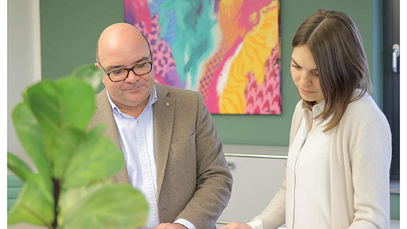 © Lennart Forsch Geschäftsführer Christian Rinn und Luisa Rinn