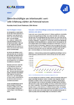 Ältere Beschäftigte am Arbeitsmarkt KOFA Kompakt 4/2024