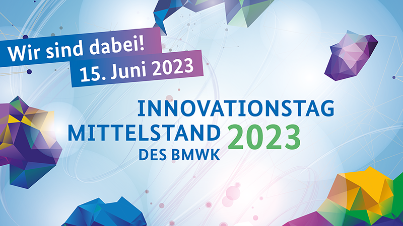 Banner Innovationstag Mittelstand des BMWK 2023